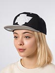 Бейсболка MITCHELL NESS арт. HS11181-LAKBLCK Los Angeles Kings NHL (черный / серый)
